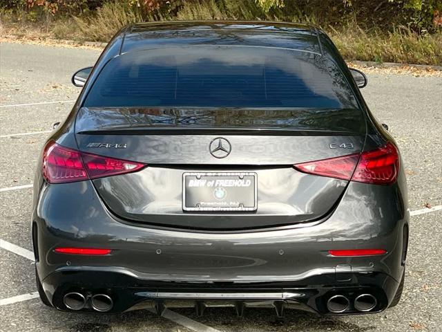 used 2023 Mercedes-Benz AMG C 43 car, priced at $48,990