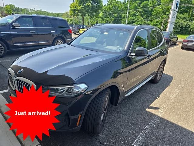 used 2022 BMW X3 car, priced at $34,990