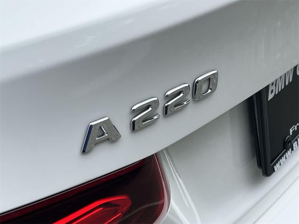 used 2022 Mercedes-Benz A-Class car, priced at $24,490