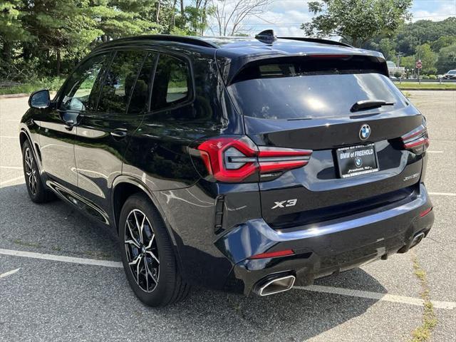 used 2022 BMW X3 car, priced at $37,490