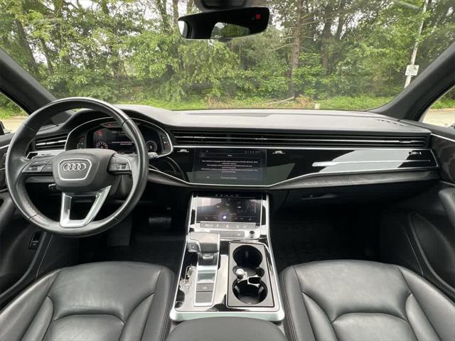 used 2021 Audi Q7 car, priced at $31,990