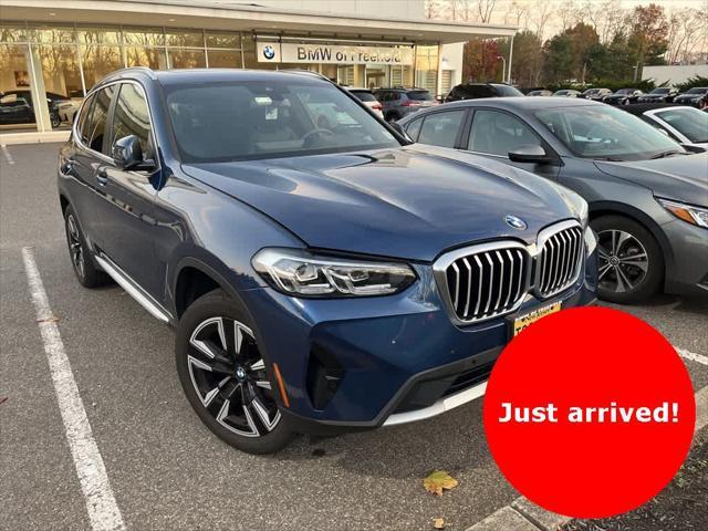 used 2022 BMW X3 car, priced at $33,990