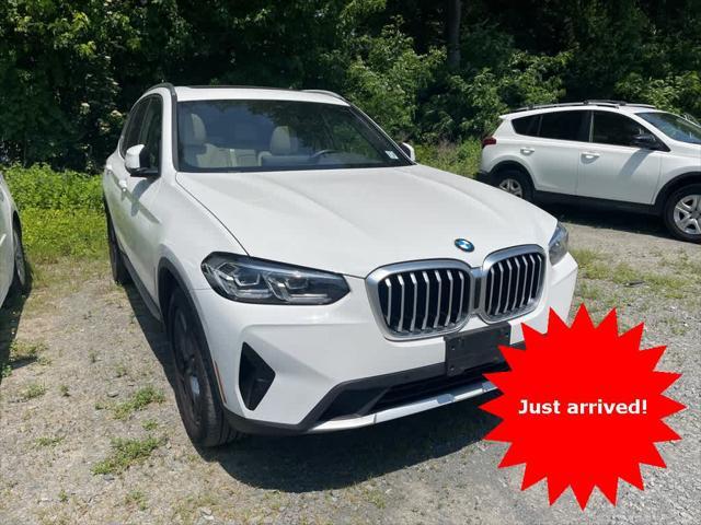 used 2022 BMW X3 car, priced at $36,990