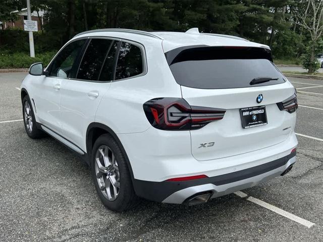 used 2022 BMW X3 car, priced at $35,990