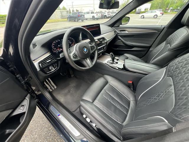 used 2022 BMW M550 car, priced at $47,990