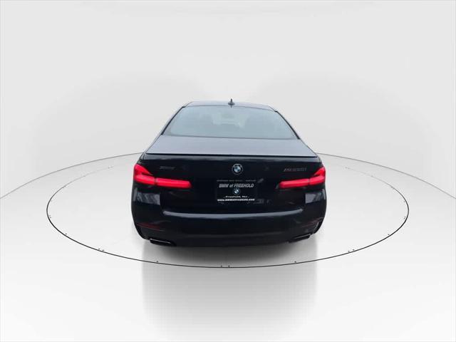 used 2022 BMW M550 car, priced at $47,990