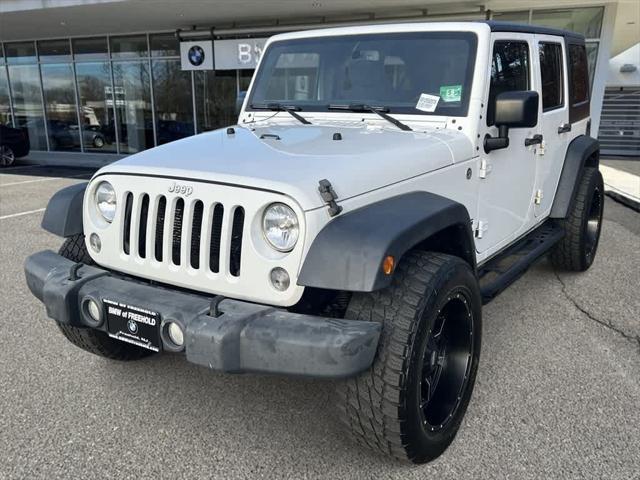 used 2015 Jeep Wrangler Unlimited car, priced at $17,990