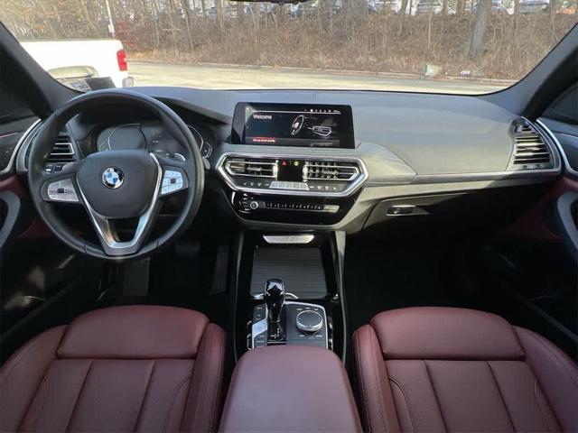 used 2022 BMW X3 car, priced at $33,990