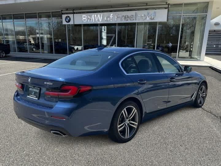 used 2021 BMW 530 car, priced at $33,990