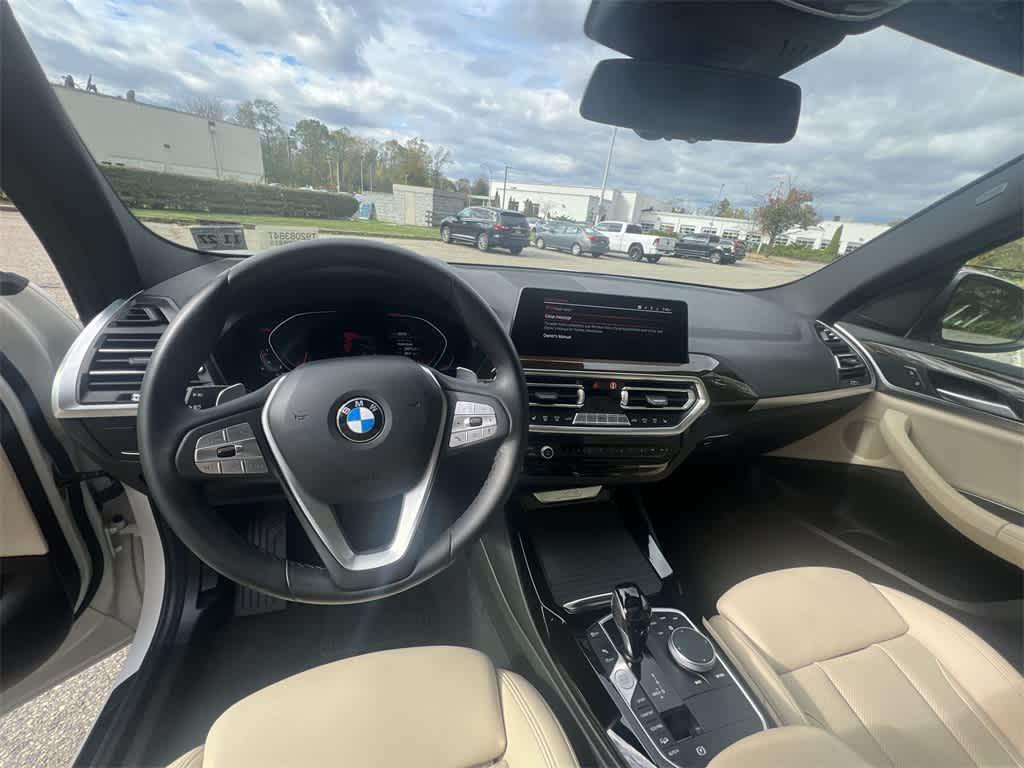 used 2023 BMW X3 car, priced at $33,490