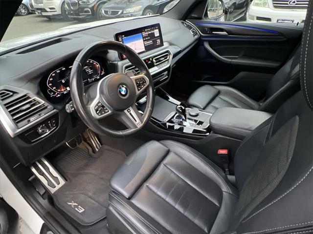 used 2022 BMW X3 car, priced at $37,990