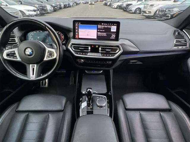 used 2022 BMW X3 car, priced at $37,990