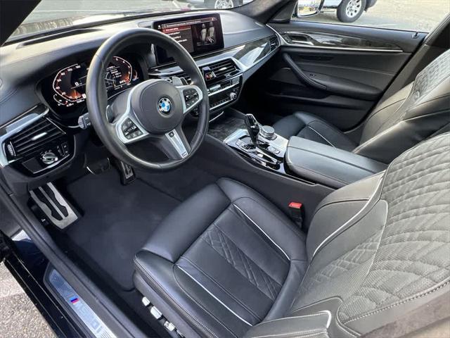 used 2021 BMW M550 car, priced at $49,490