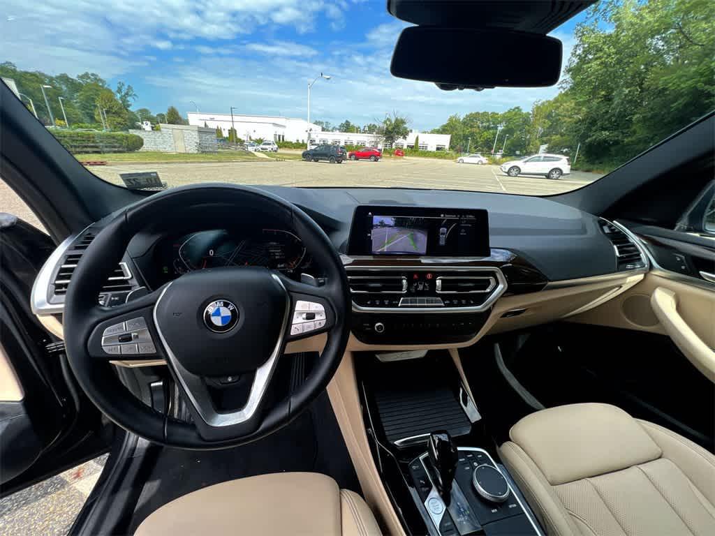 used 2022 BMW X3 car, priced at $31,990