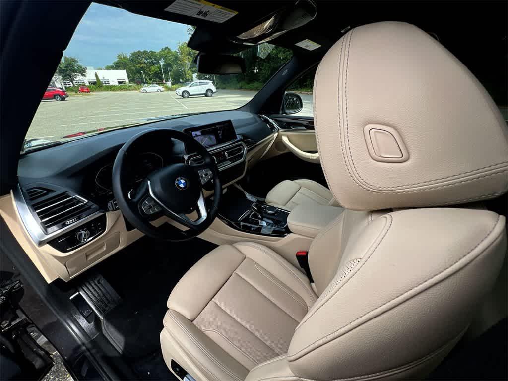 used 2022 BMW X3 car, priced at $31,990