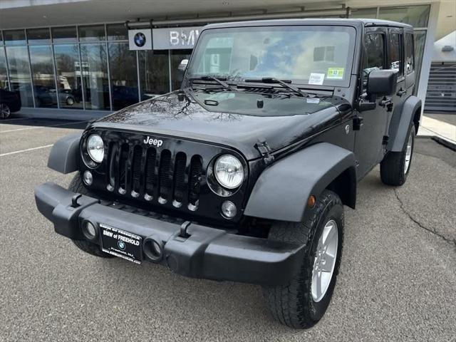 used 2017 Jeep Wrangler Unlimited car, priced at $19,990