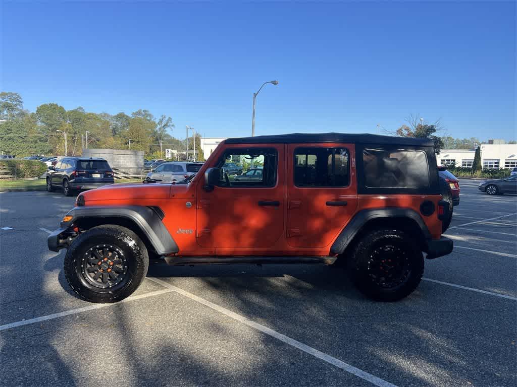 used 2018 Jeep Wrangler Unlimited car, priced at $16,990