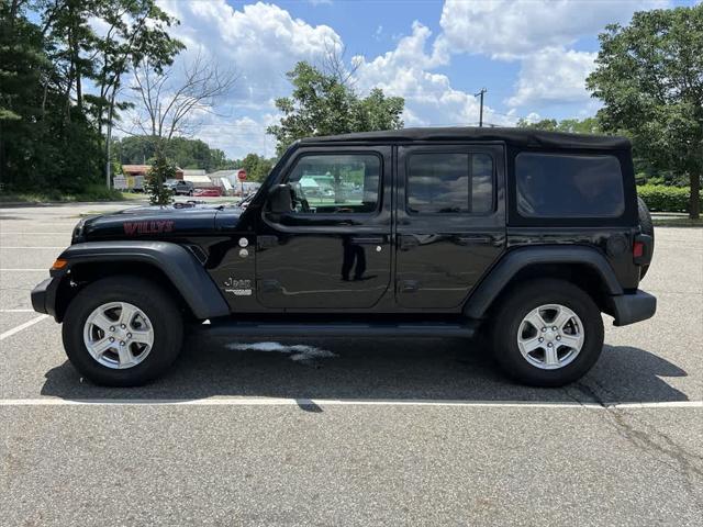 used 2018 Jeep Wrangler Unlimited car, priced at $22,490