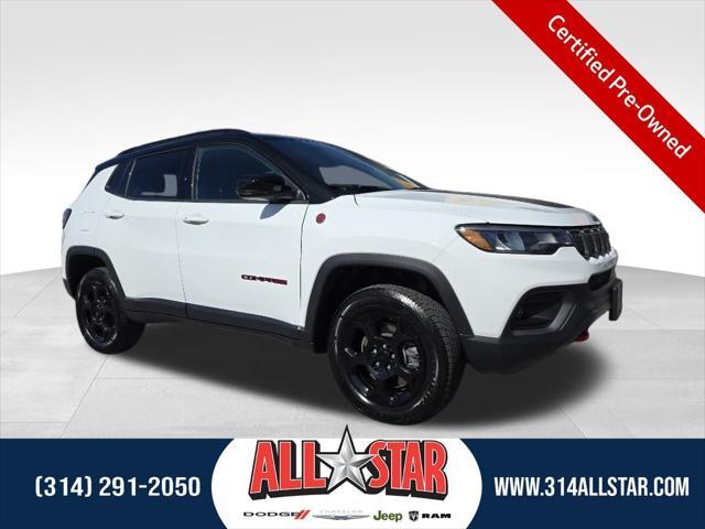 used 2024 Jeep Compass car, priced at $25,497