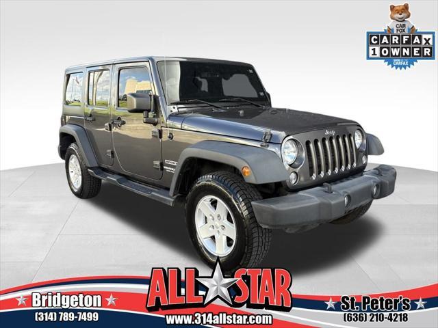 used 2017 Jeep Wrangler Unlimited car, priced at $19,976