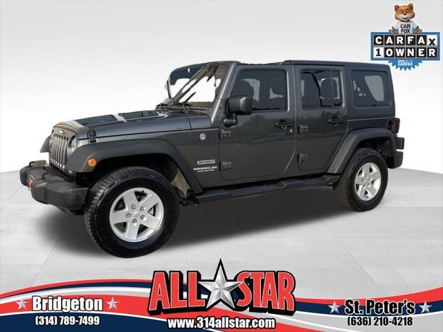 used 2017 Jeep Wrangler Unlimited car, priced at $20,797