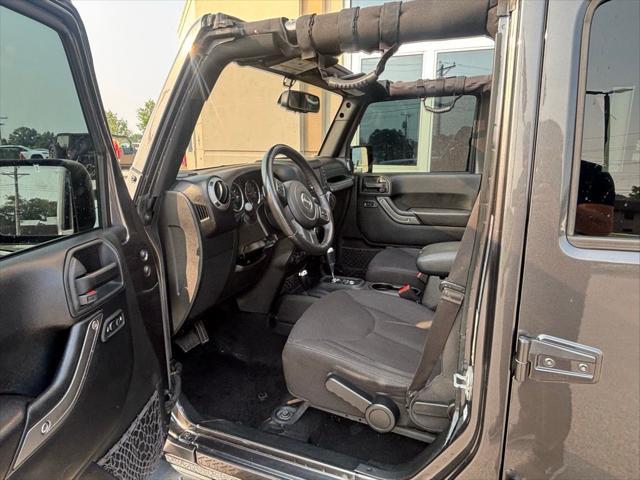 used 2017 Jeep Wrangler Unlimited car, priced at $20,797