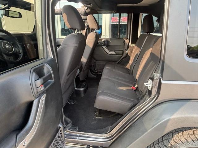 used 2017 Jeep Wrangler Unlimited car, priced at $20,797