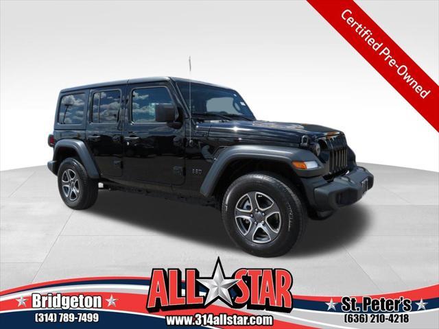 used 2023 Jeep Wrangler car, priced at $34,998