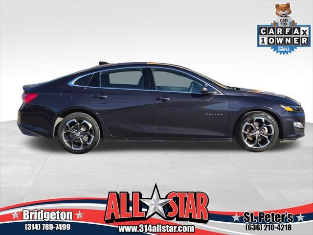 used 2022 Chevrolet Malibu car, priced at $17,381