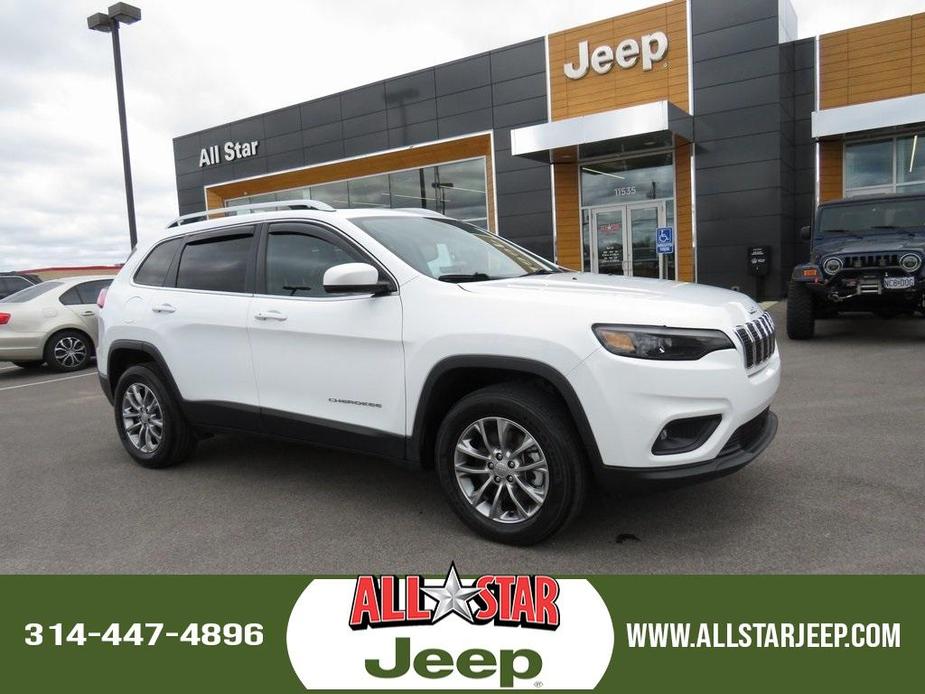 used 2021 Jeep Cherokee car, priced at $24,793