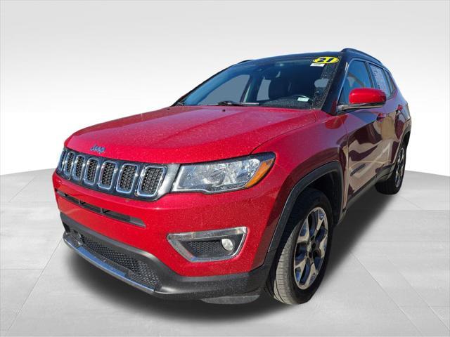 used 2021 Jeep Compass car, priced at $18,502