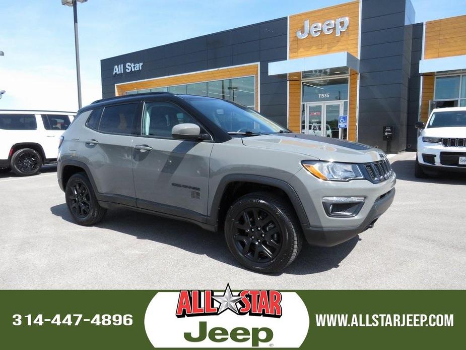used 2021 Jeep Compass car, priced at $18,285
