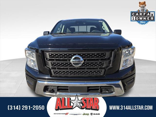 used 2022 Nissan Titan car, priced at $28,497