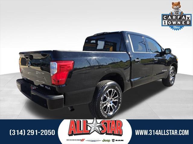 used 2022 Nissan Titan car, priced at $28,497