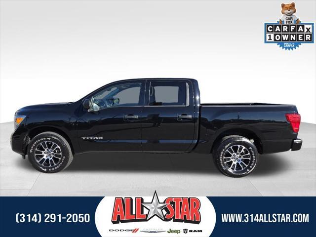 used 2022 Nissan Titan car, priced at $28,497