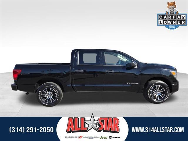 used 2022 Nissan Titan car, priced at $28,497