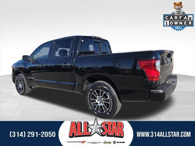 used 2022 Nissan Titan car, priced at $28,497