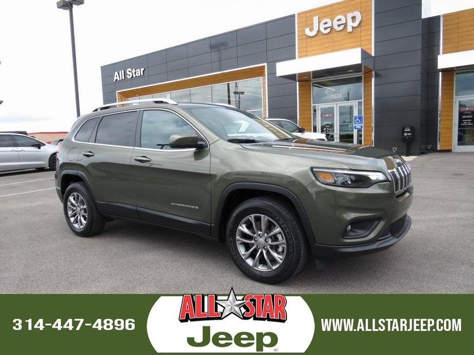 used 2021 Jeep Cherokee car, priced at $27,030