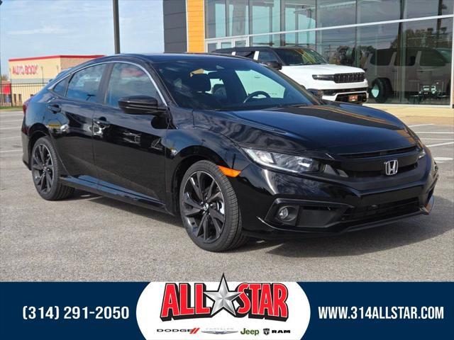 used 2020 Honda Civic car, priced at $20,497