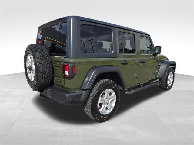 used 2021 Jeep Wrangler Unlimited car, priced at $26,983