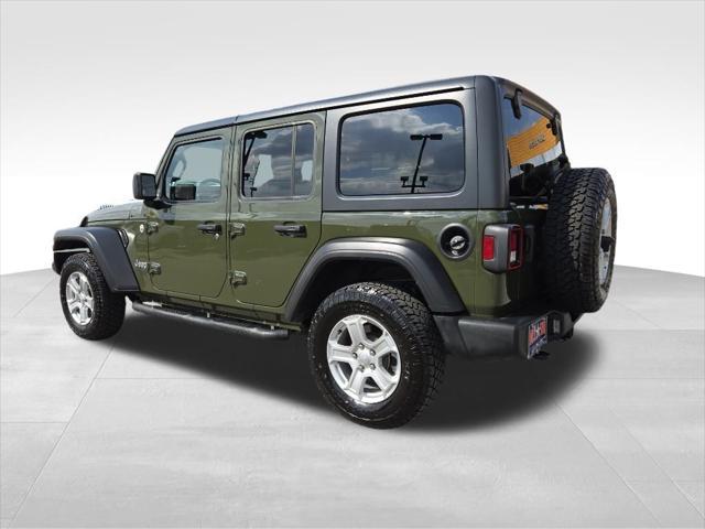 used 2021 Jeep Wrangler Unlimited car, priced at $26,983