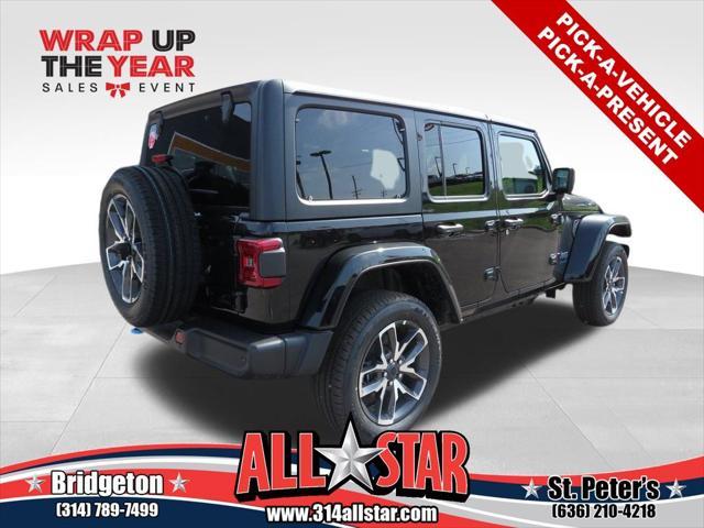 new 2024 Jeep Wrangler 4xe car, priced at $41,991