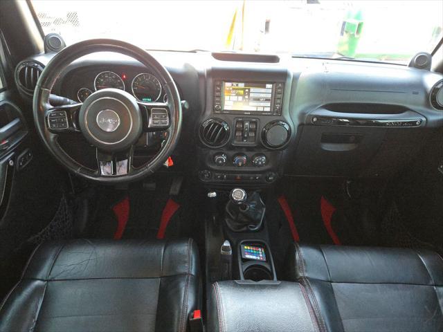 used 2012 Jeep Wrangler Unlimited car, priced at $15,283