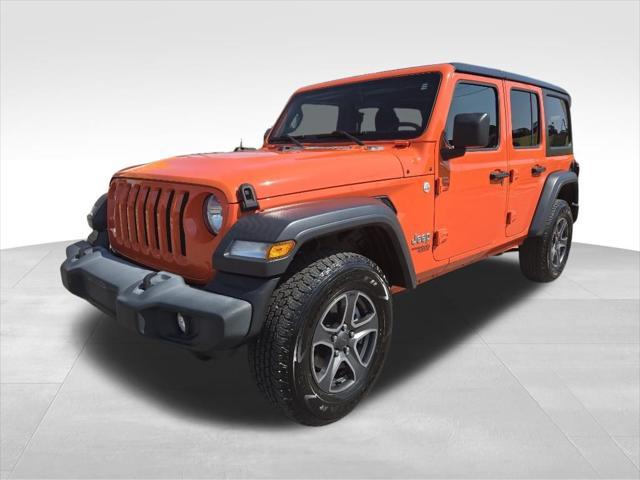 used 2019 Jeep Wrangler Unlimited car, priced at $24,996