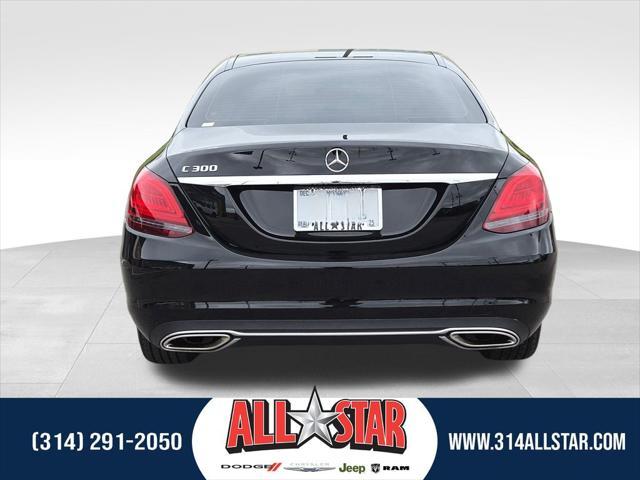 used 2021 Mercedes-Benz C-Class car, priced at $25,497