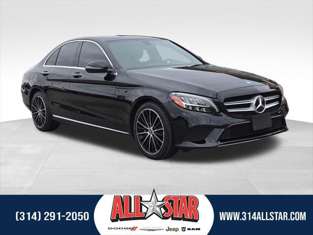 used 2021 Mercedes-Benz C-Class car, priced at $25,497