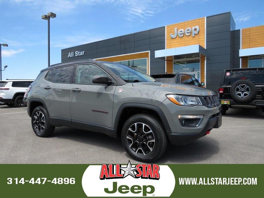 used 2021 Jeep Compass car, priced at $21,902