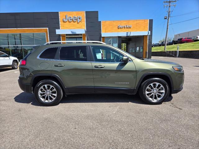 used 2021 Jeep Cherokee car, priced at $19,997