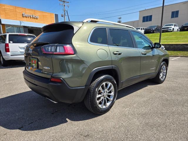 used 2021 Jeep Cherokee car, priced at $19,997