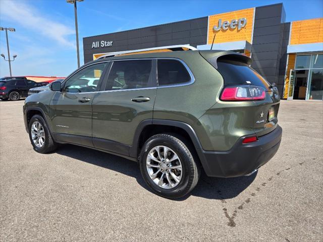 used 2021 Jeep Cherokee car, priced at $19,997